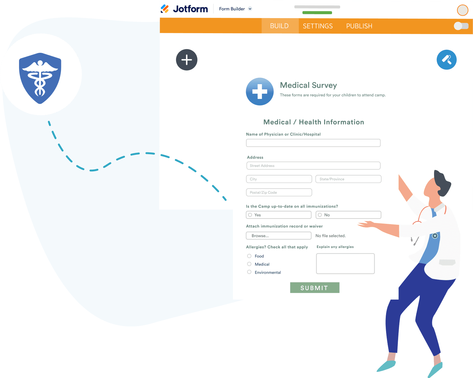 Create HIPAA forms easily