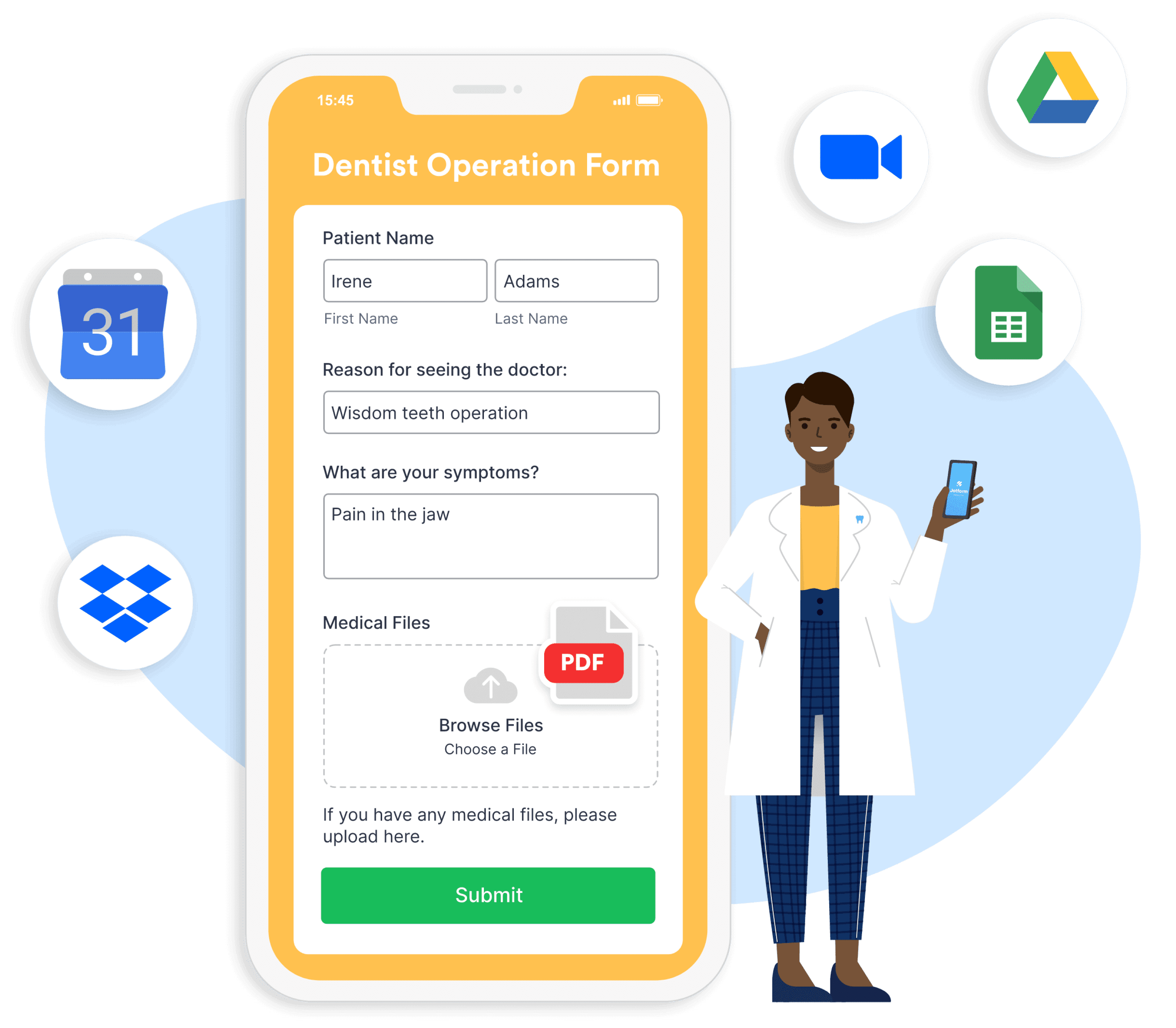 Integrate with 100+ Apps