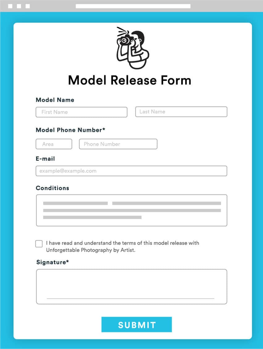 model release form