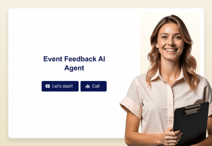 Event Feedback AI Agent Template Thumbnail Image