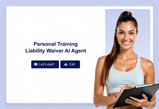 Personal Training Liability Waiver AI Agent Template Thumbnail Image