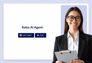 Sales AI Agent Template Thumbnail Image