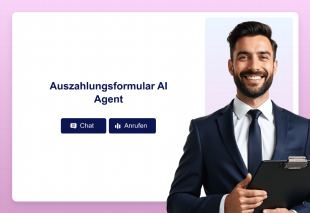 Auszahlungsformular AI Agent Template Thumbnail