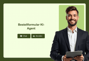 Bestellformular KI-Agent Template Thumbnail