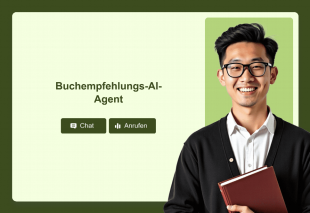 Buchempfehlungs-AI-Agent Template Thumbnail