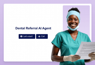 Dental Referral AI Agent Template Thumbnail