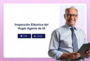 Inspección Eléctrica del Hogar Agente de IA Template Thumbnail