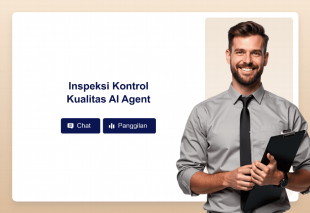 Inspeksi Kontrol Kualitas AI Agent Template Thumbnail