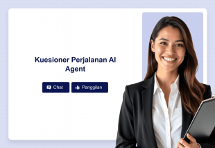 Kuesioner Perjalanan AI Agent Template Thumbnail