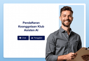 Pendaftaran Keanggotaan Klub Asisten AI Template Thumbnail