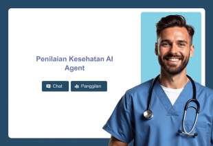 Penilaian Kesehatan AI Agent Template Thumbnail