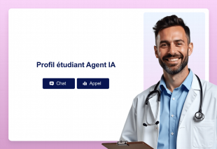 Profil étudiant Agent IA Template Thumbnail