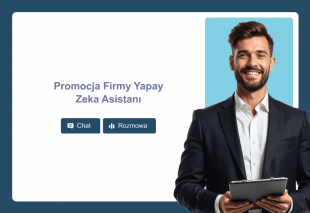 Promocja Firmy Yapay Zeka Asistanı Template Thumbnail