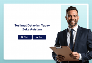 Teslimat Detayları Yapay Zeka Asistanı Template Thumbnail