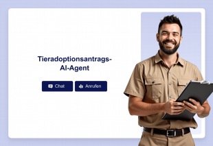 Tieradoptionsantrags-AI-Agent Template Thumbnail