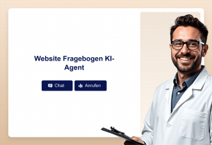 Website Fragebogen KI-Agent Template Thumbnail