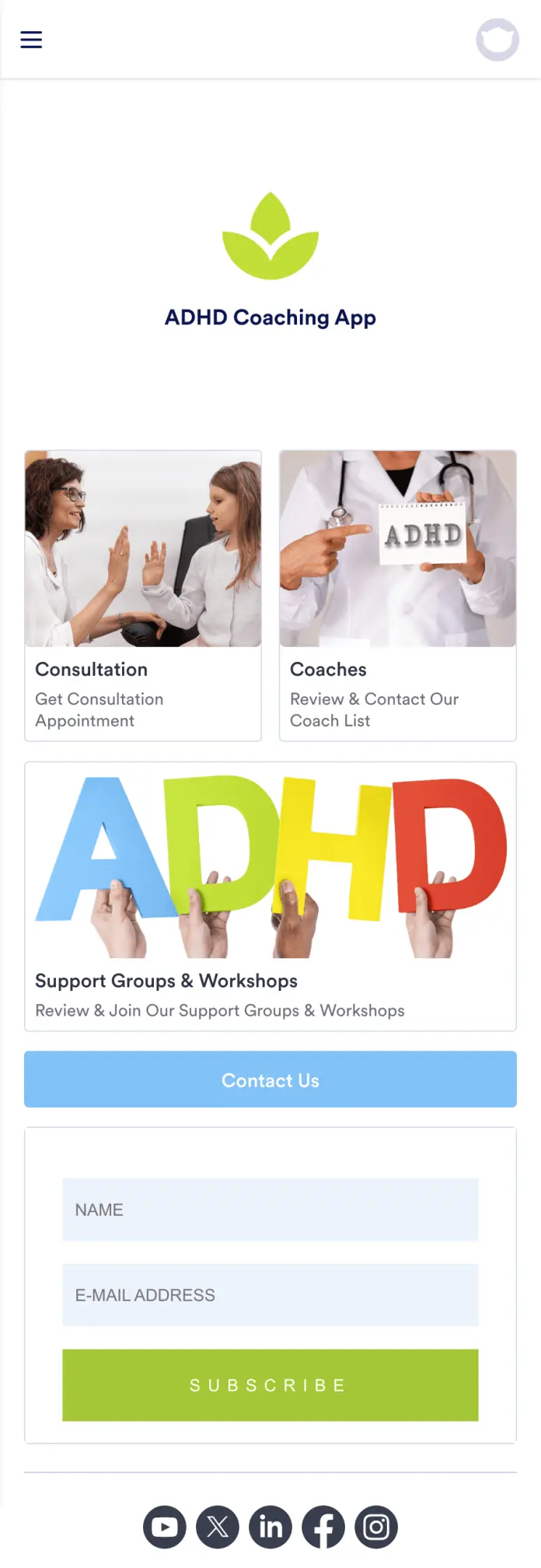 ADHD Coaching App