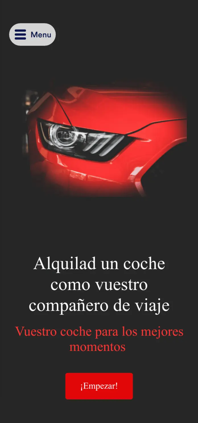 Alquiler de Coches App