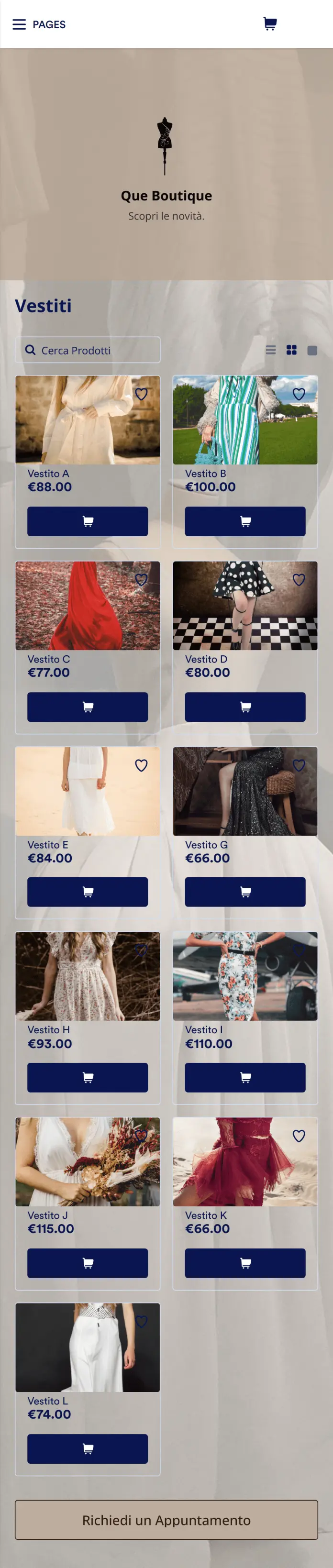 App per Boutique