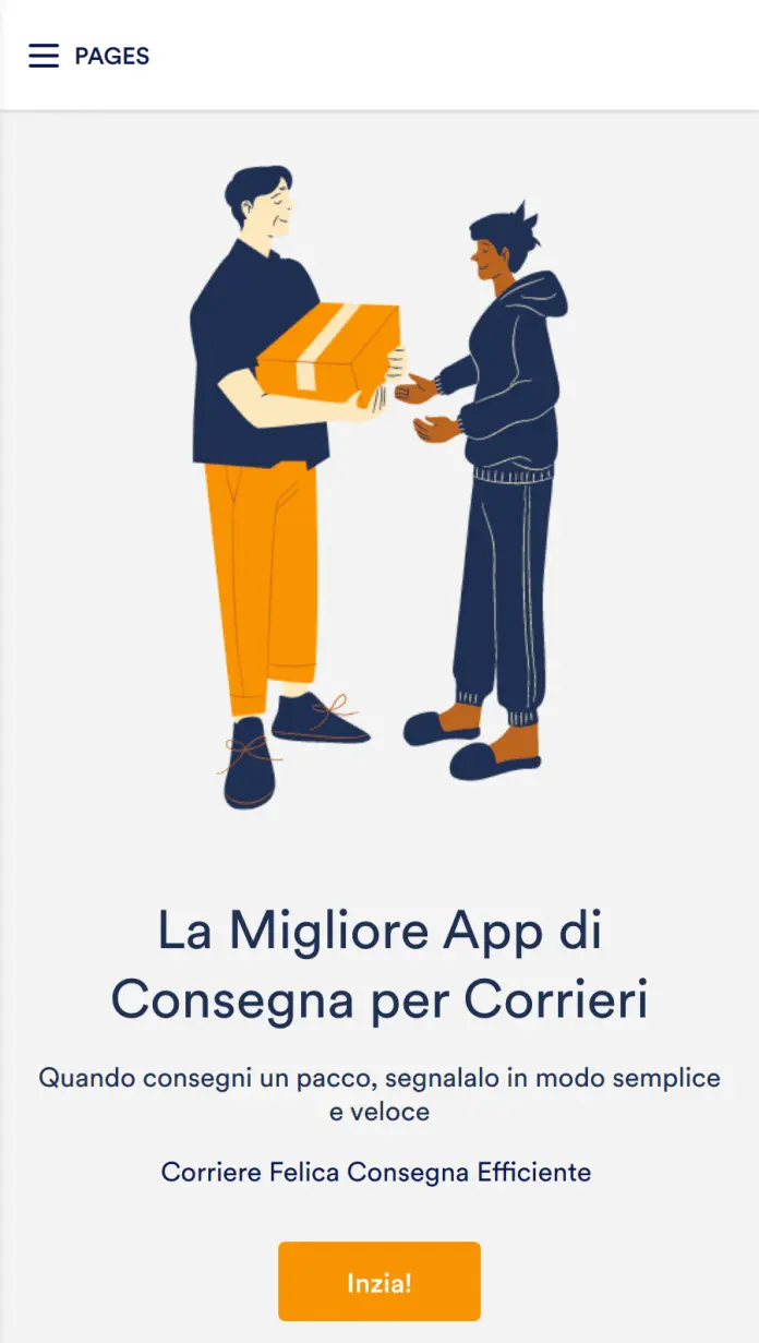 App per Consegna Pacchi