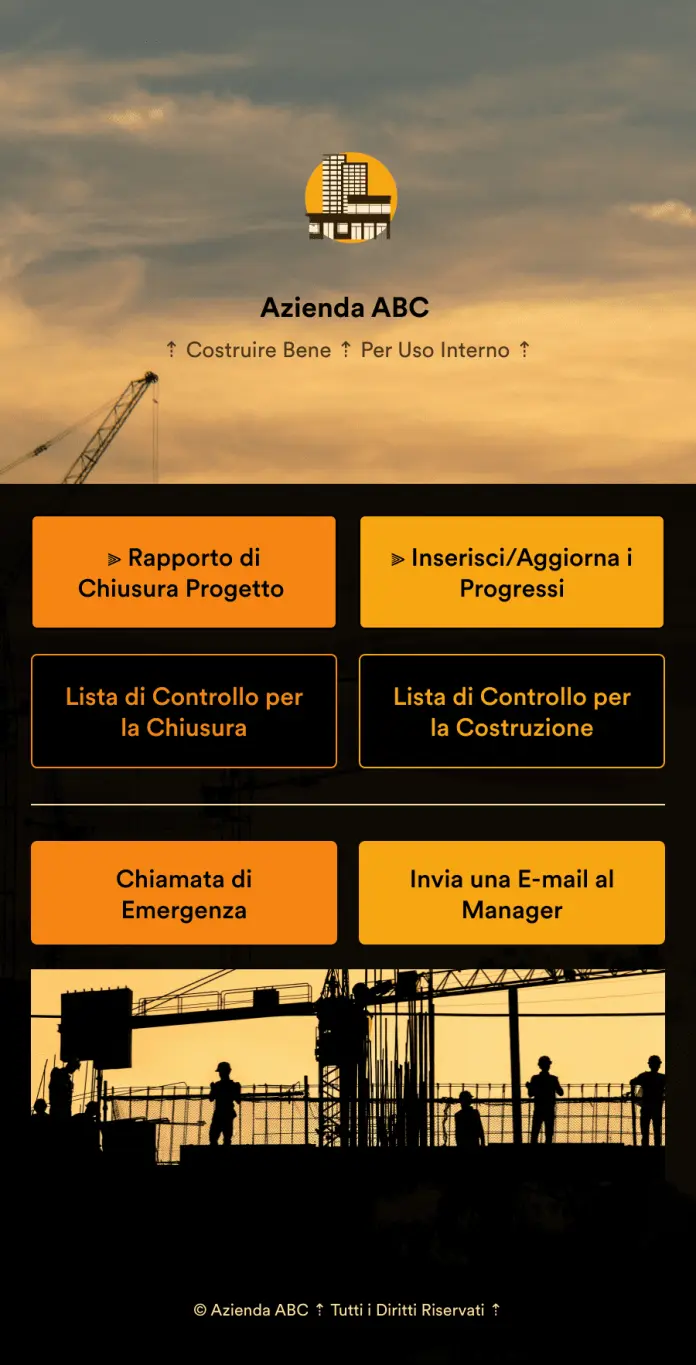 App per Impresa Edile