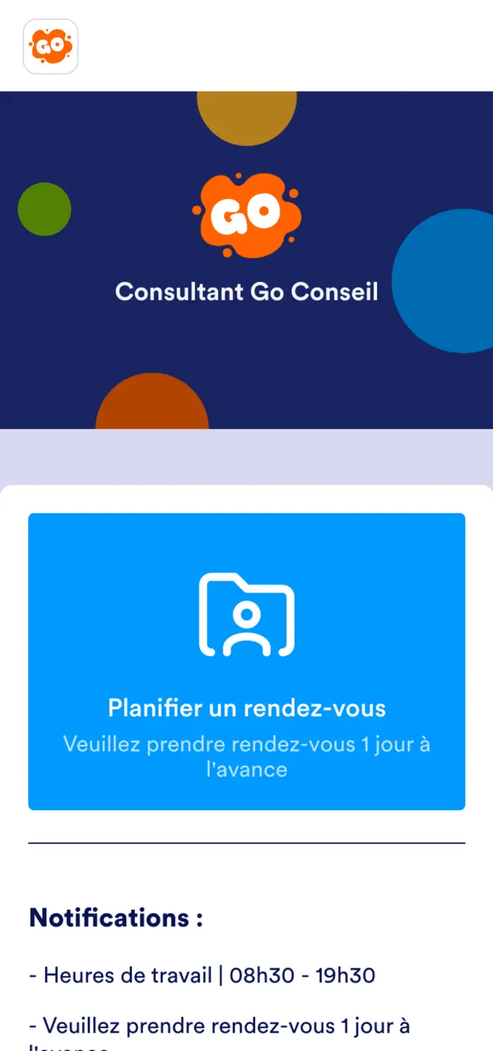 Application de planification