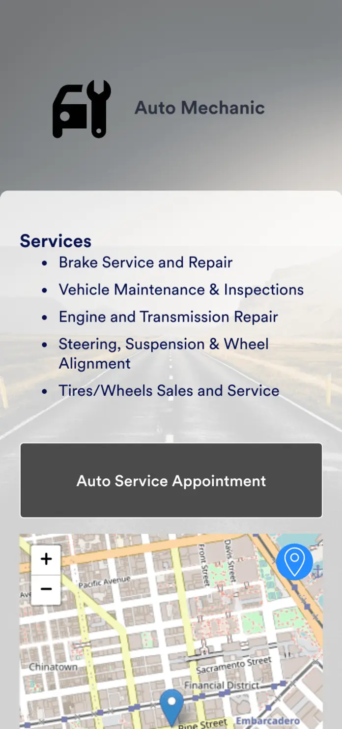 Auto Repair App