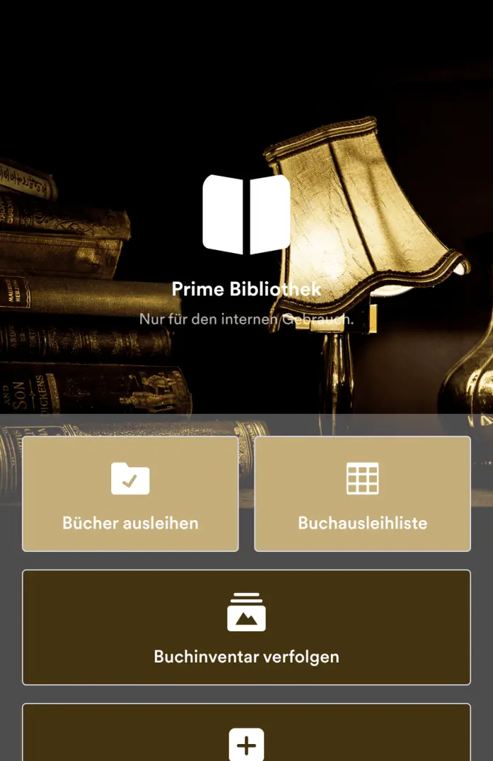 Bibliothek Verwaltung App