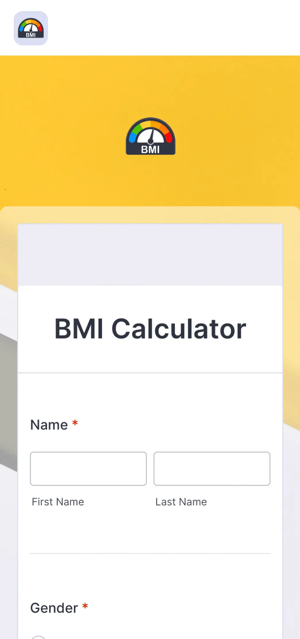 Bmi Calculator App
