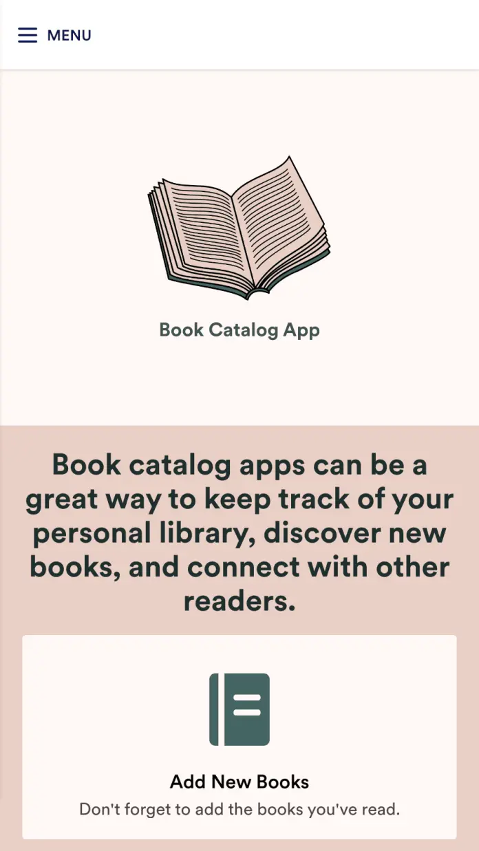 Book Catalog App