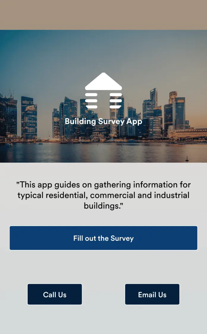 Building Survey App