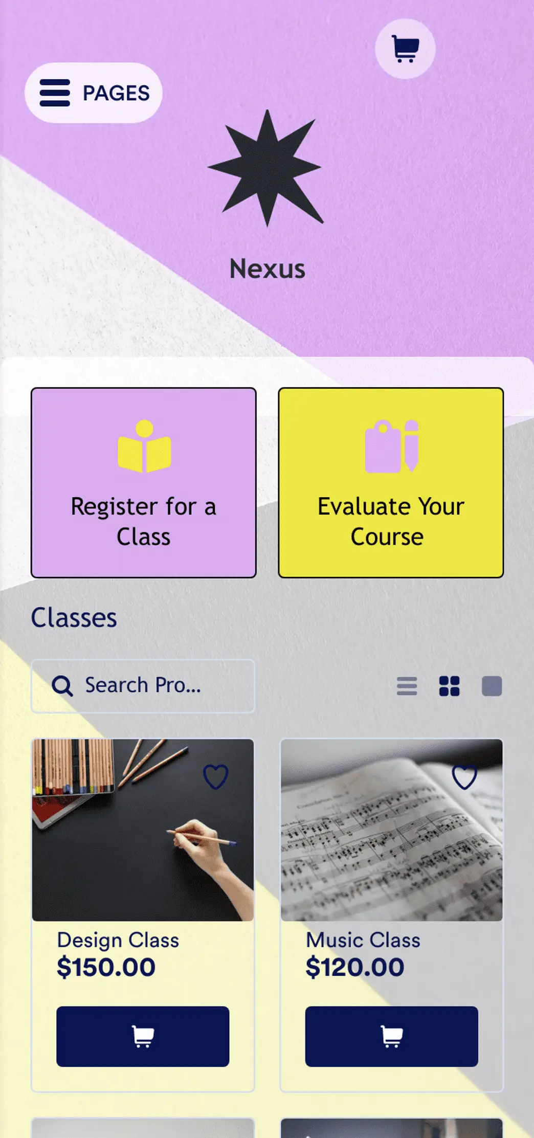 Class Scheduling App