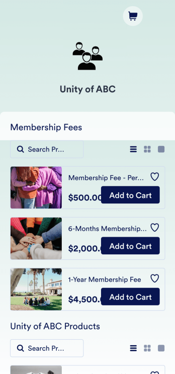 Community Membership App Template