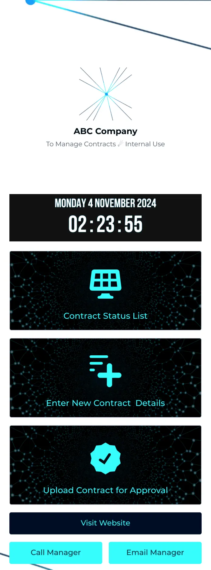 Contract App