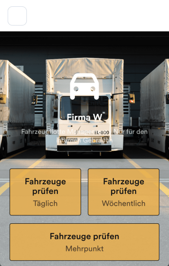 Digitale Fahrzeuginspektion App Template
