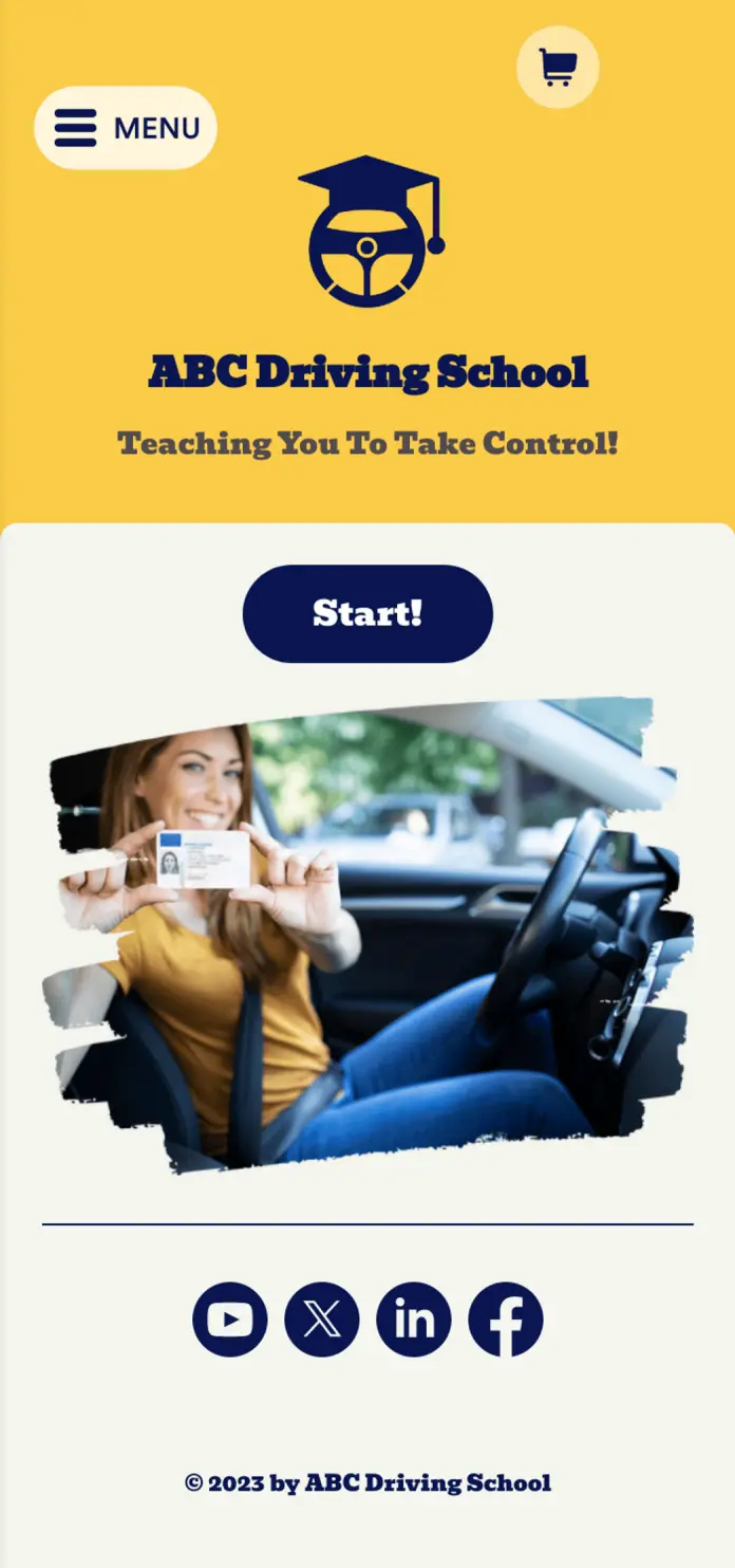 Driving School App