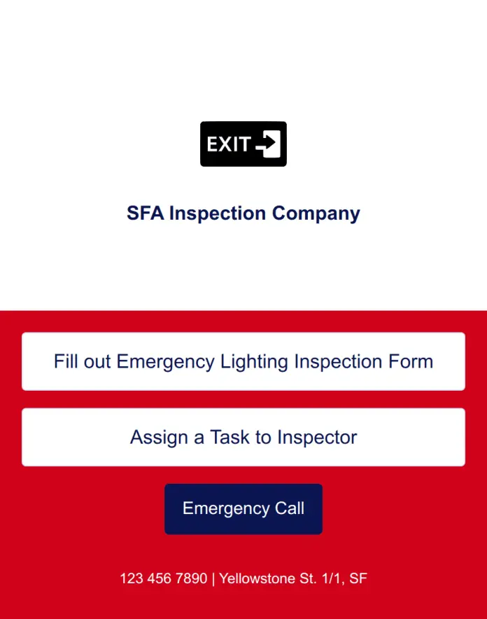 Emergency Lighting Inspection