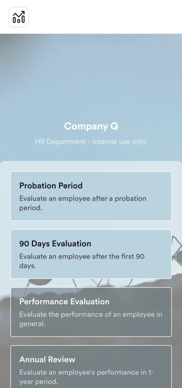 Employee Evaluation App