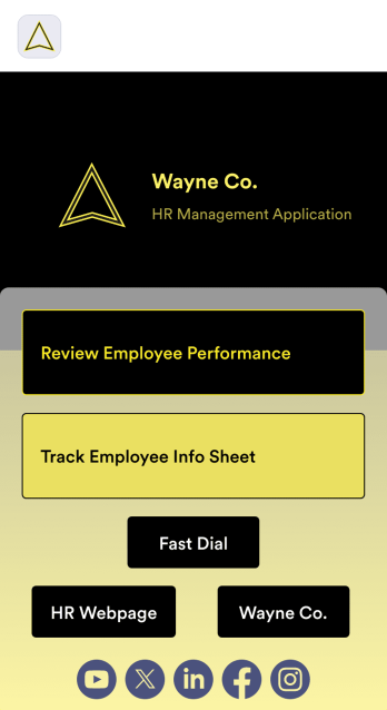 Employee Review App Template