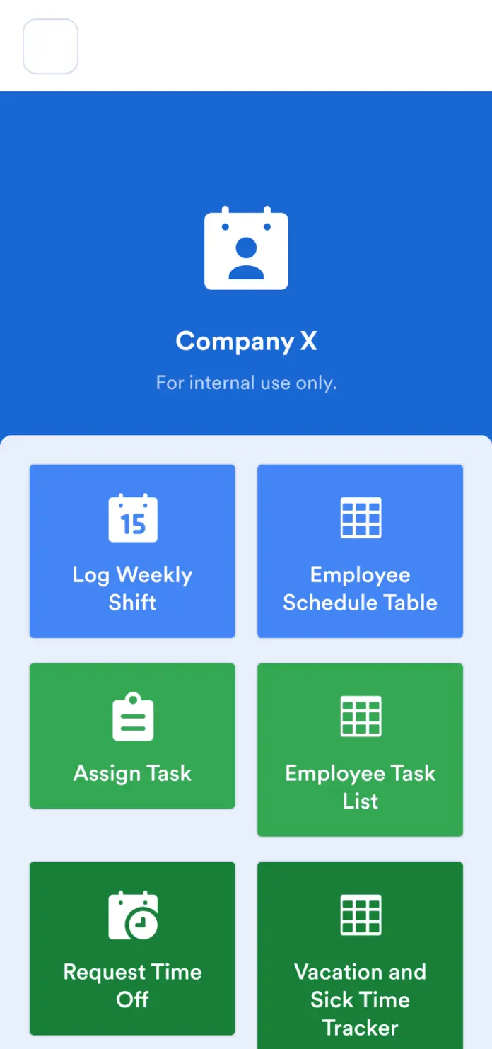 Employee Scheduling App