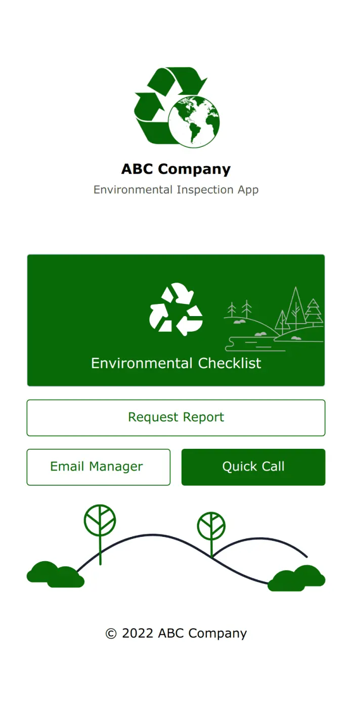 Environmental Inspection App