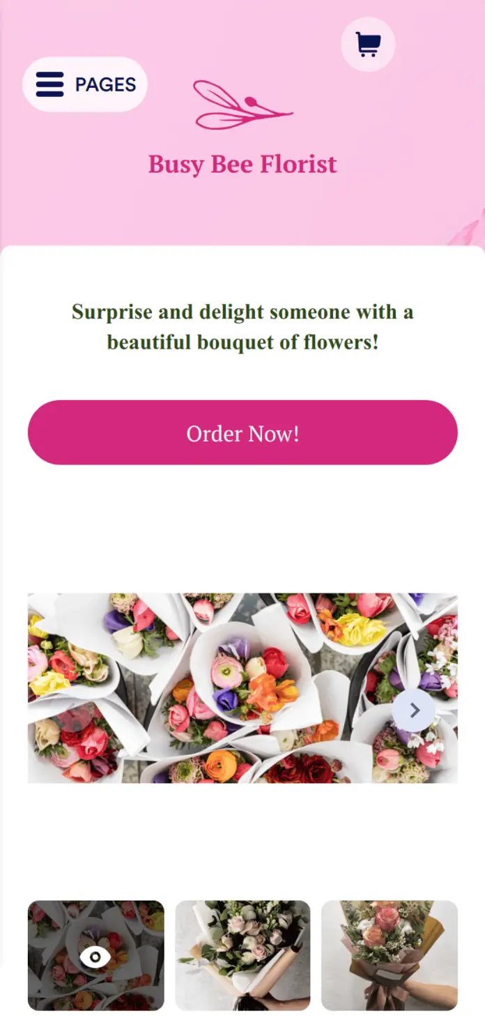 Flower Ordering App