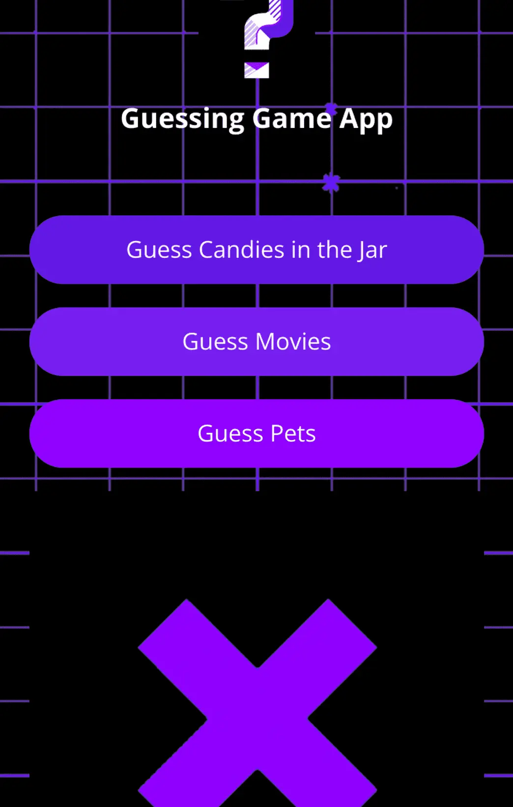 Guessing Game App