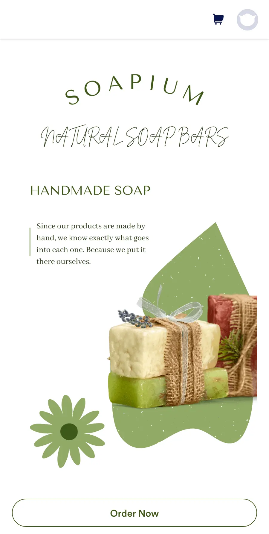 Handmade Soap Order App Template | Jotform