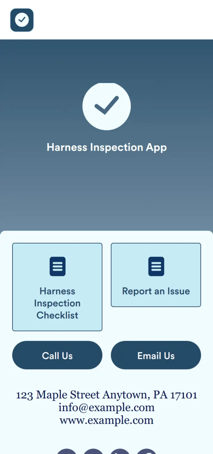 Harness Inspection App