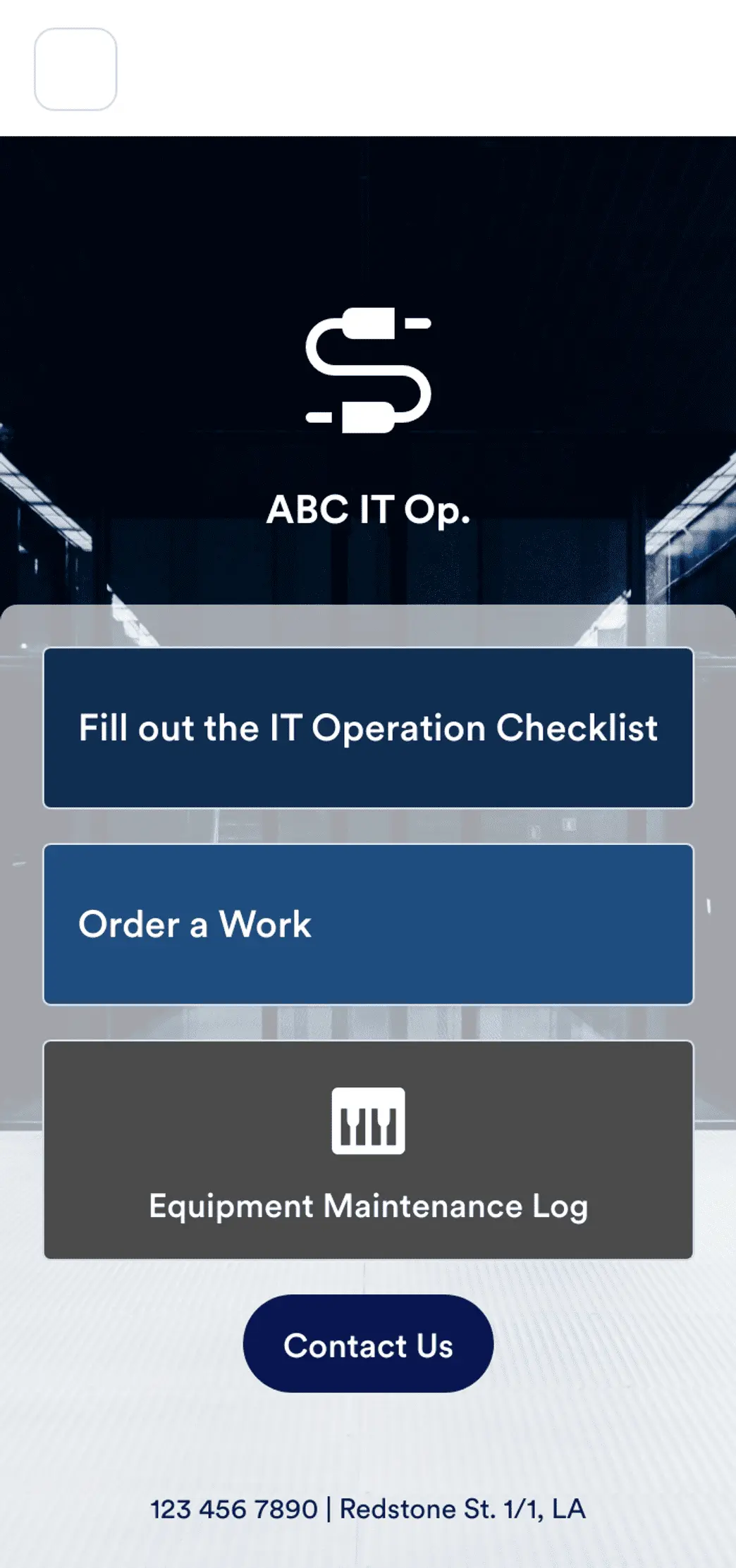 IT Operation Checklist App