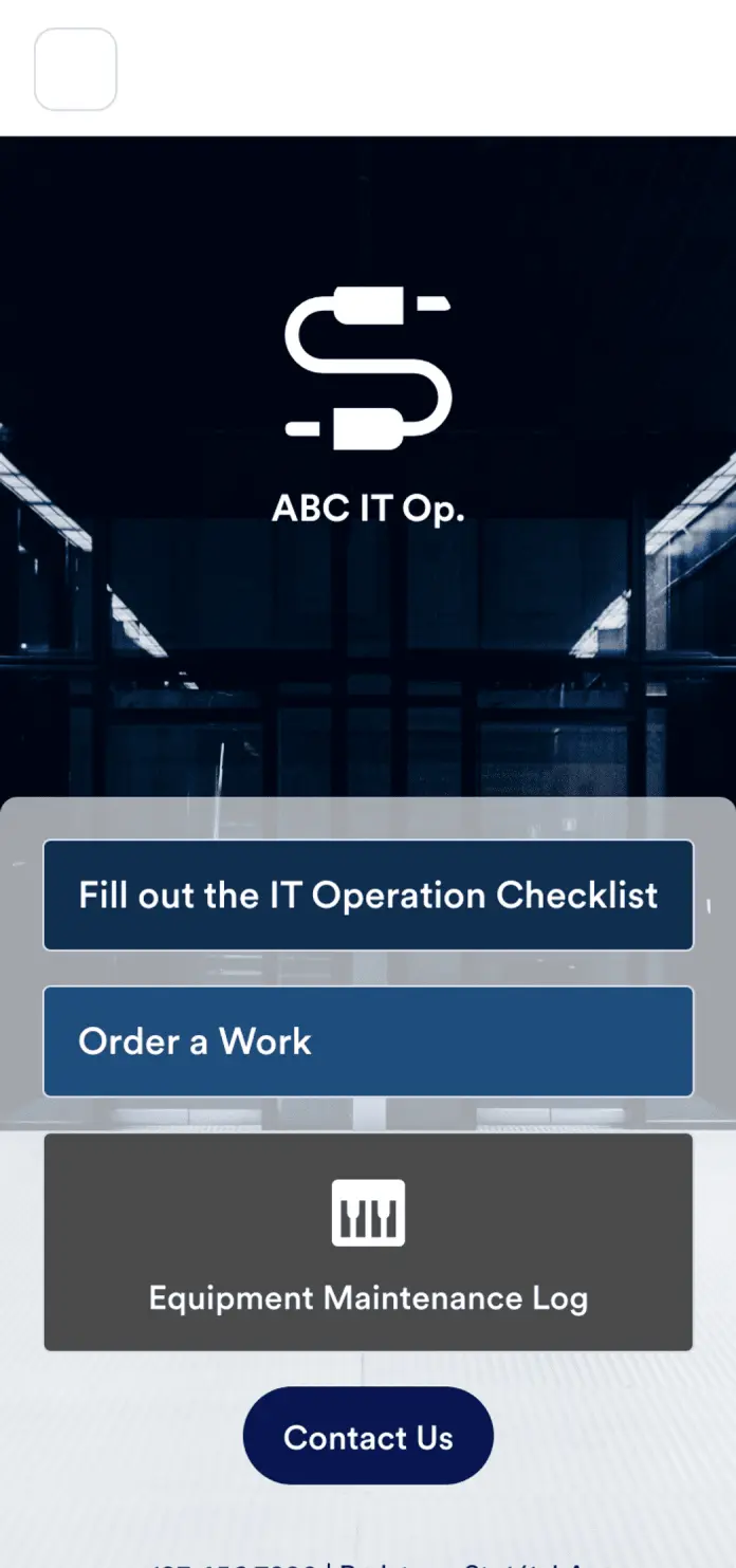 IT Operation Checklist App