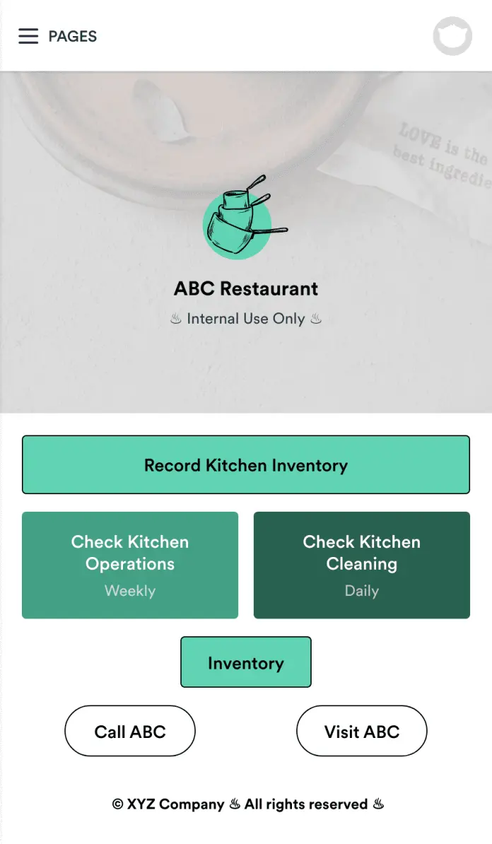 Kitchen Inventory App