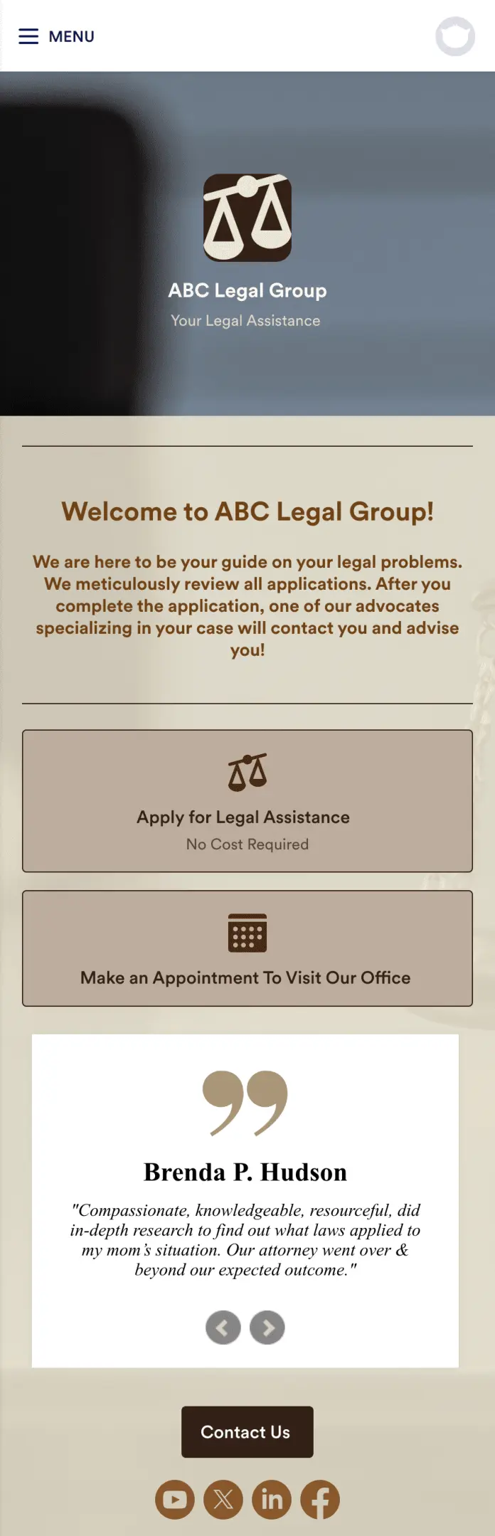 Legal Advice App