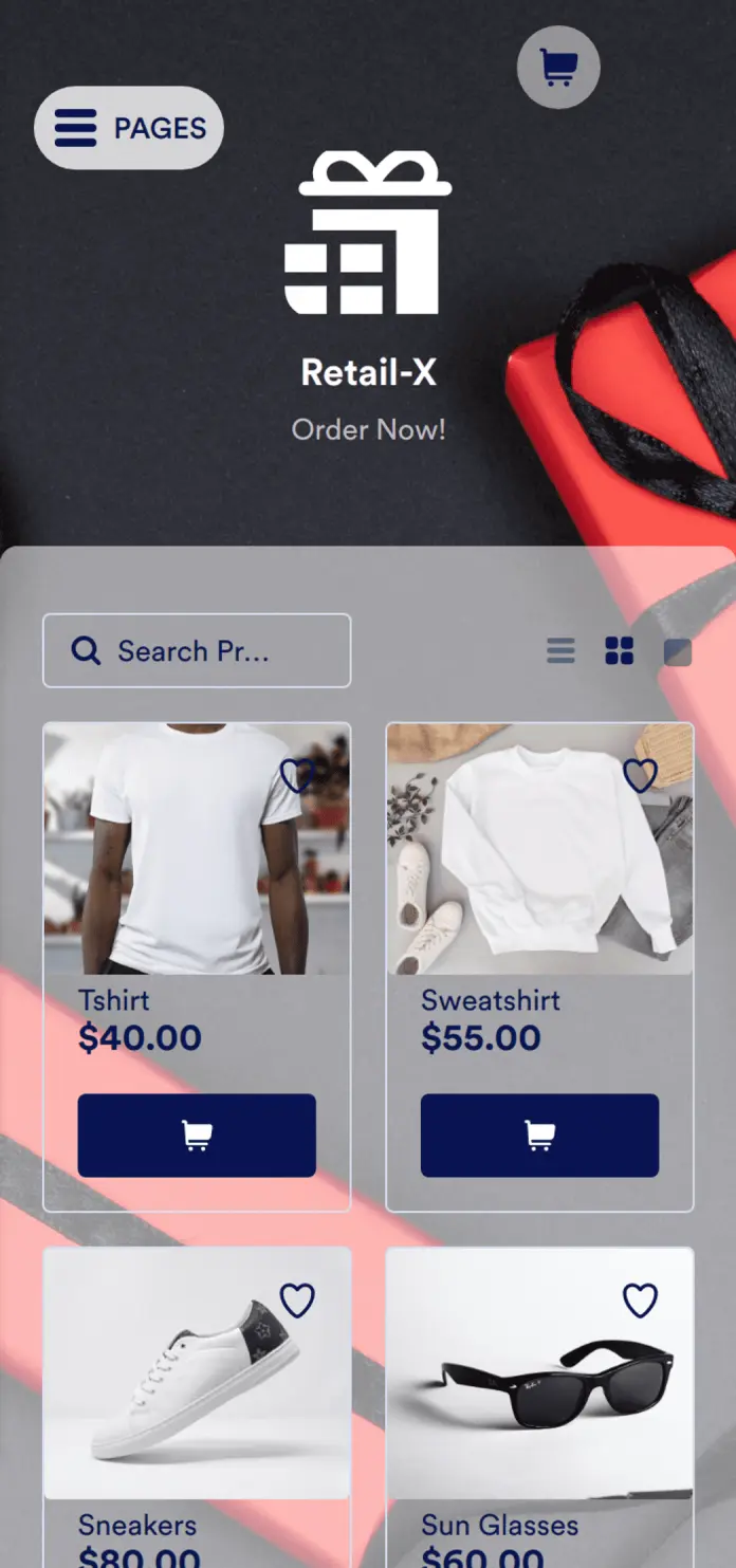 Merchandising App